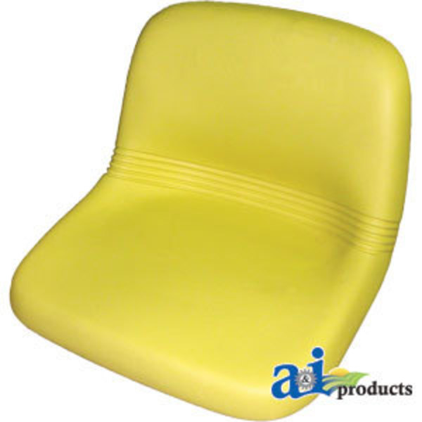 A & I Products Seat, High Back, YLW 18" x20" x3" A-AM123666
